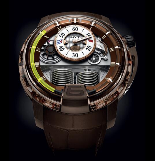 Buy Luxury Replica HYT H1 CIGAR 148-NC-RO-GF-AB watch